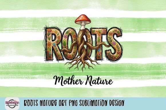 Download Roots Nature Art PNG Sublimation Design - Art Collection