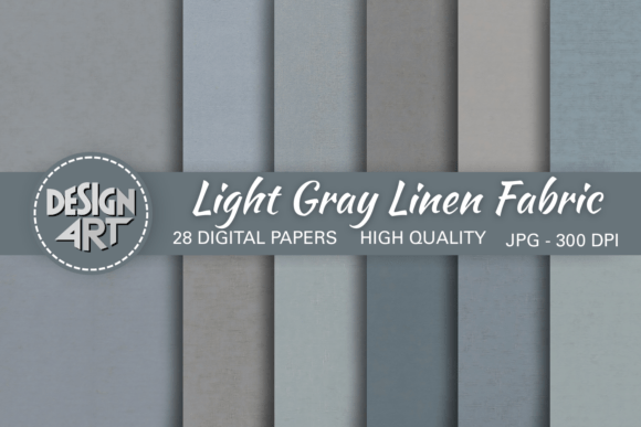Download Light Gray Linen Fabric Background - Line Collection