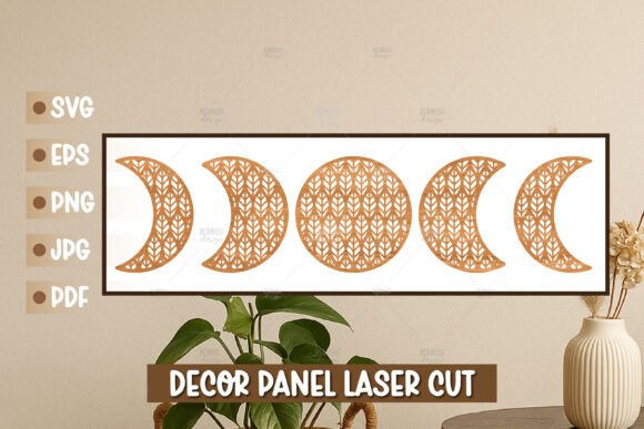Download Moon Phases Wall Art SVG - Art Collection