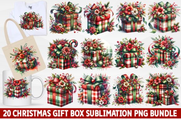 Download Christmas Gift Clipart Bundle - Art Collection