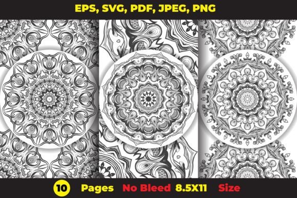 Download 10 Ornamental Mandala Coloring Page Art - Art Collection