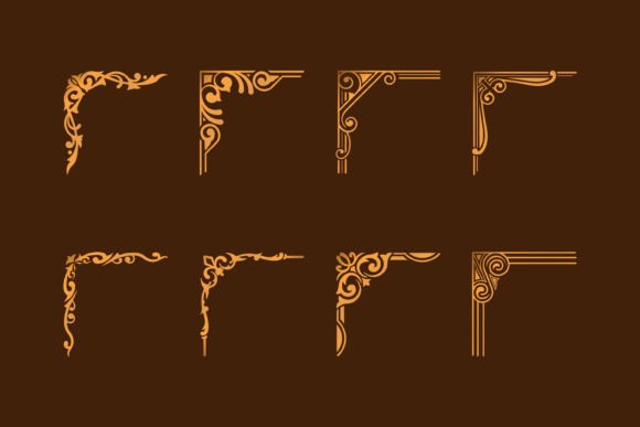 Download Set of Vintage Border - Vintage border Collection