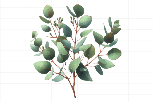 Download Eucalyptus Clipart. Watercolor Greenery - Art Collection