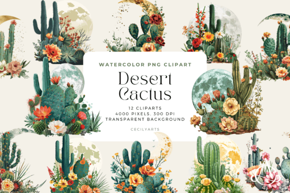 Download Desert Cactus Cliparts - Art Collection