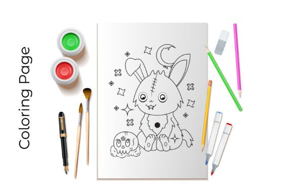 Download Pastel Goth Coloring Page Art - Art Collection