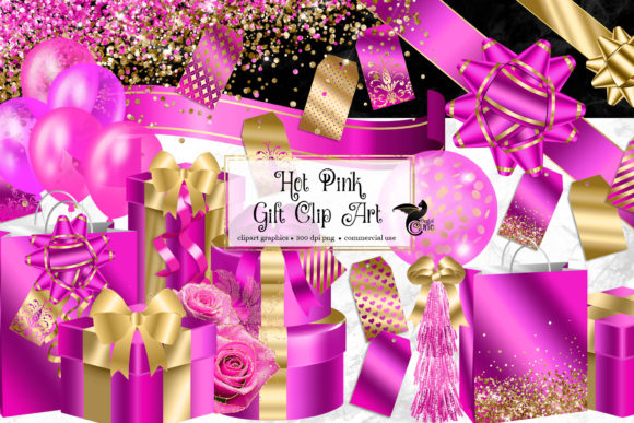 Download Hot Pink Gift Clipart - Art Collection