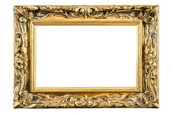 Download Golden Frame PNG - Golden Collection