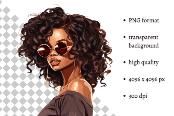 Download African American Fashion Girl Clipart - Art Collection