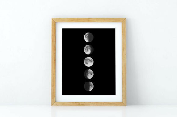 Download Moon Phases Wall Art - Art Collection