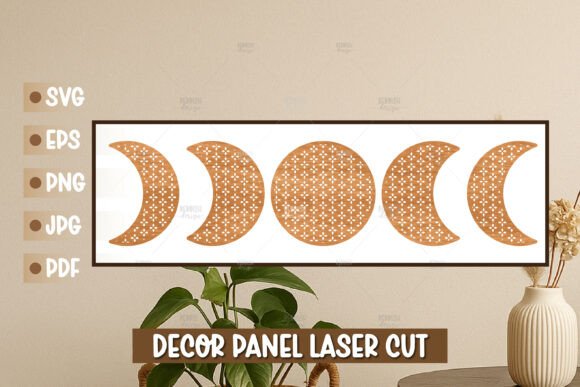 Download Moon Phases Wall Art SVG - Art Collection