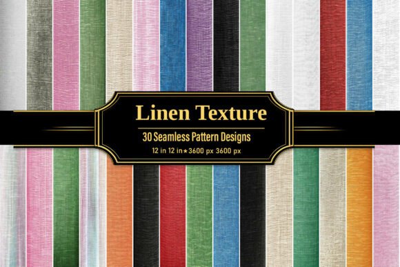 Download Seamless Linen Fabric Textures - Line Collection