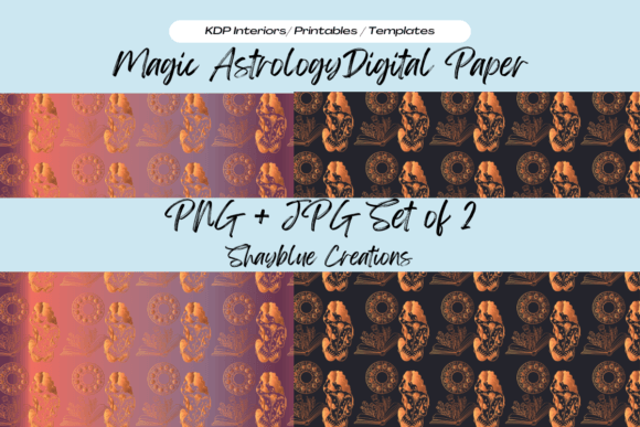 Download Magical Astrology Pattern Background - Premium Resources