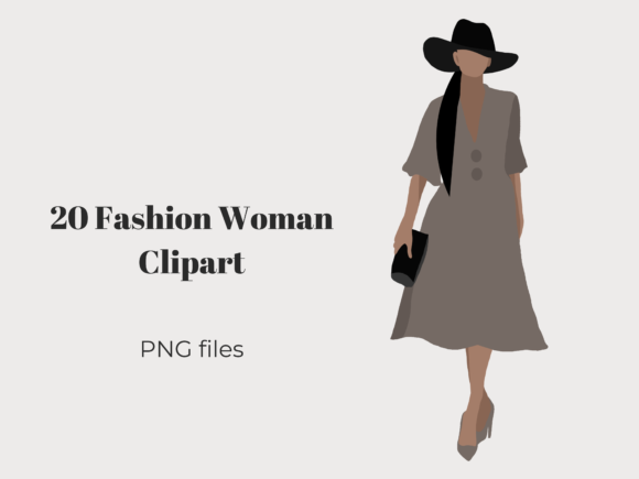 Download Fashion Girl Clipart, Woman Illustration - Art Collection