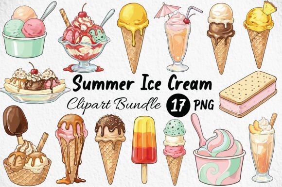 Download Summer Ice Cream Clipart - Art Collection