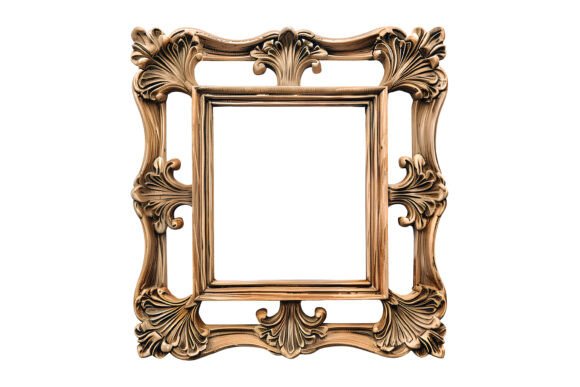 Download Golden Frame PNG Clipart for Collage - Art Collection