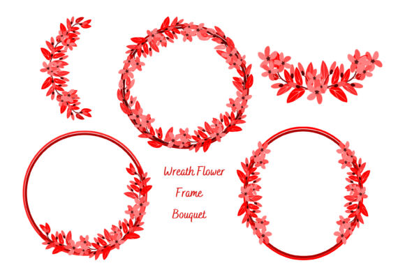 Download Floral Wreath Flower Frame Clipart - Art Collection