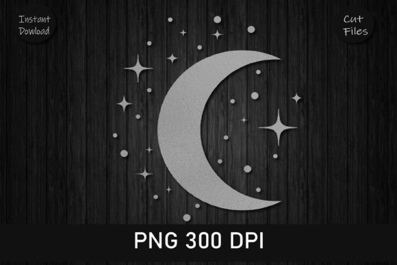 Download Silver Foil Moon Clipart - Art Collection