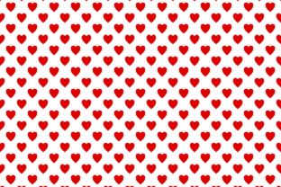 Download Seamless Red Heart Pattern - Art Collection