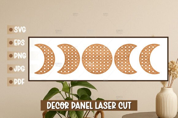 Download Moon Phases Wall Art SVG - Art Collection