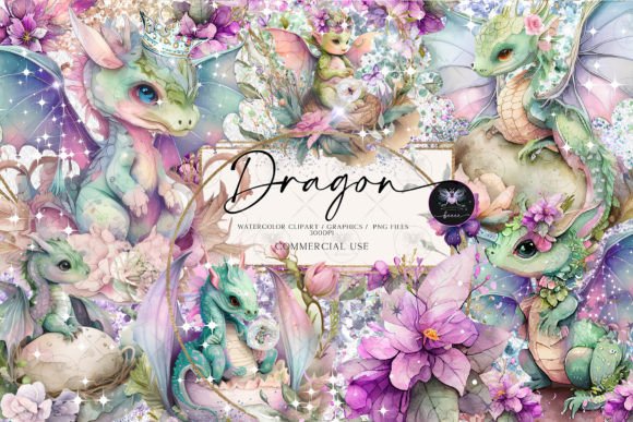 Download Dragon Magic Animals Clipart - Art Collection