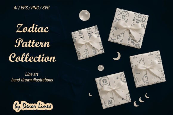 Download Zodiac Pattern Collection - Zodiac pattern Collection