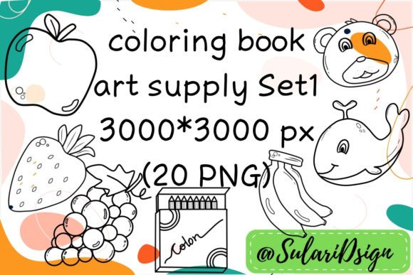 Download Coloring Book Art Supply- Cartoon Line - Art Collection