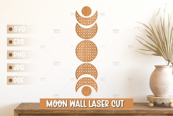 Download Moon Phases Wall Art SVG - Art Collection