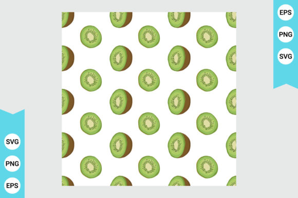 Download Pattern - Kiwi Fruit Digital Paper SVG - Premium Bundle