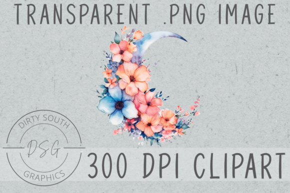 Download Watercolor Moon Clip Art - Art Collection