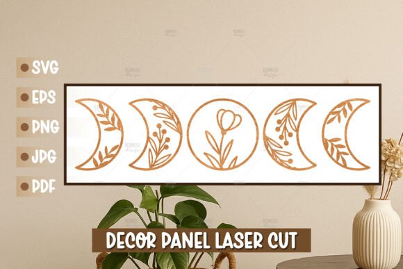 Download Moon Phases Wall Art SVG - Art Collection