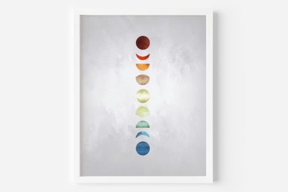 Download Moon Phases Poster, Moon Phases Wall Art - Art Collection