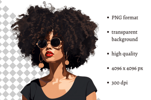 Download African American Fashion Girl Clipart - Art Collection