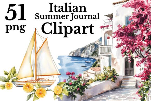Download Italian Summer Journal Clipart - Art Collection