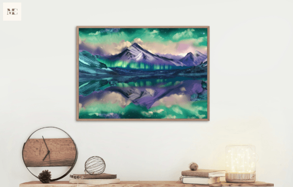 Download Aurora's Reflection Wall Art - Art Collection