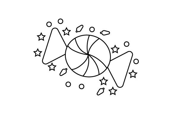 Download Christmas Line Art Doodles - Art Collection