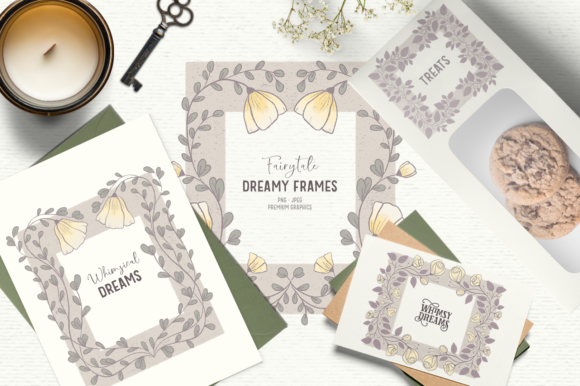 Download Vintage Flower Frame Clipart - Art Collection